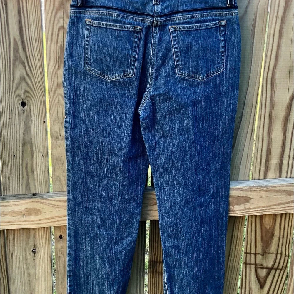 Jones New York Sport Petite Jeans Plus Size 8P Velvet Ribbon Trim Cotton - Picture 10 of 10